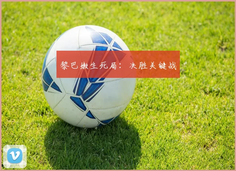 黎巴嫩生死局：决胜关键战